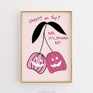 Creepin’ It Real Halloween Print, Pink Preppy Wall Art, Funny Ghost Decor, Cute Spooky Poster, Aesthetic Teen Room Printable