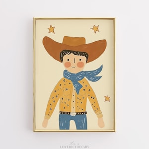 Arte de pared para guardería infantil, linda ilustración para sala de juegos, póster para habitación de niño pequeño, decoración para habitación de bebé, impresión de pared infantil caprichosa, digital