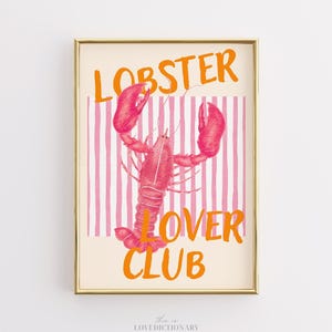 Pink Preppy Coastal Wall Art, Trendy Coastal Poster, Aesthetic Teen Girl Room Decor, Preppy Wall Art, Trendy Beach Decor, Digital Download