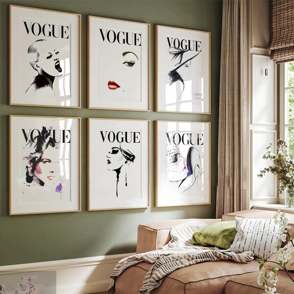 Fashion Wall Art Etsy