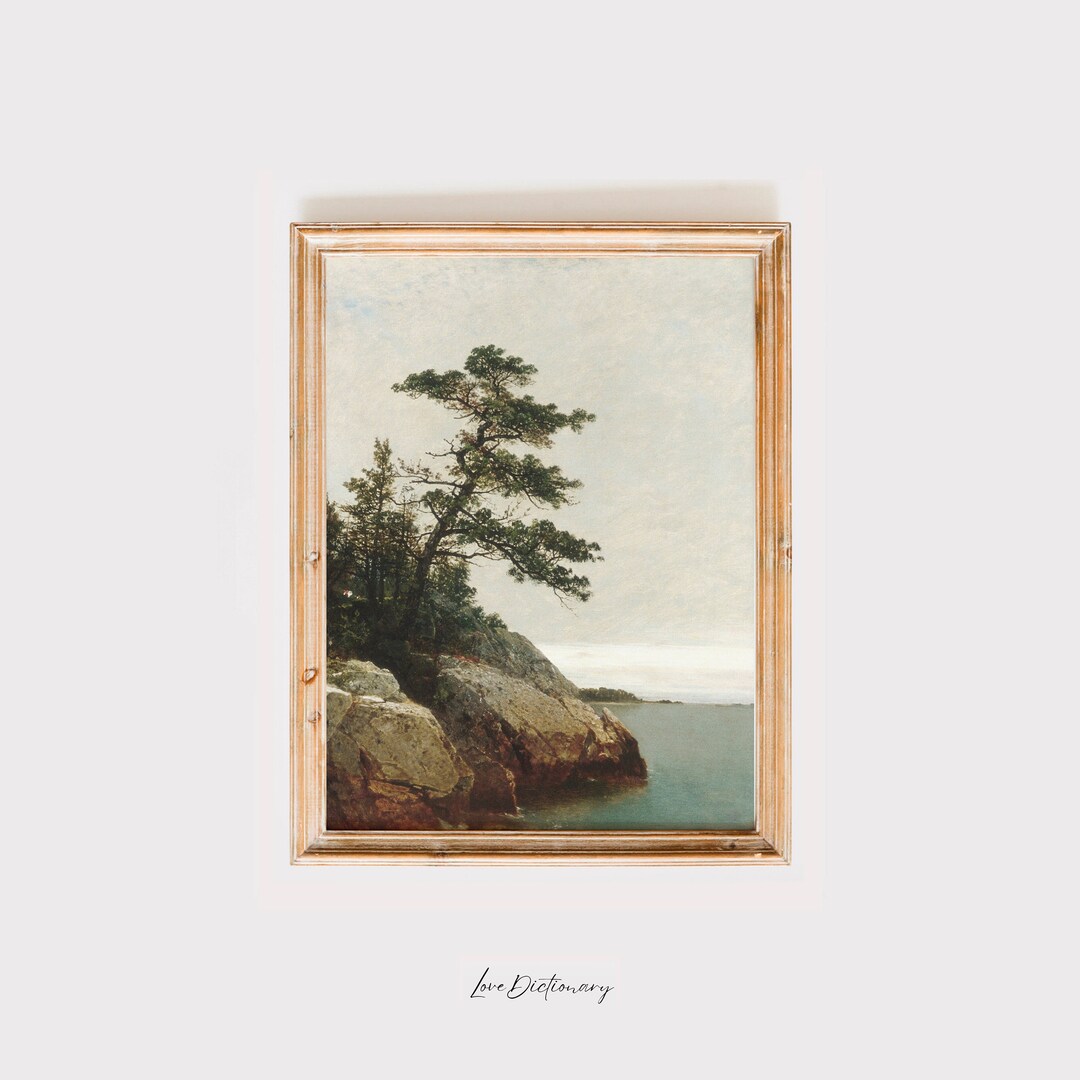 Vintage Beach Wall Art, Coastal Art Prints, Nautical Wall Art, Vintage Beach House Decor, Summer