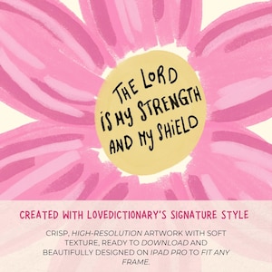 Christian Coquette Wall Art Bundle, Pink Bible Verse Prints (Digital Download) image 10
