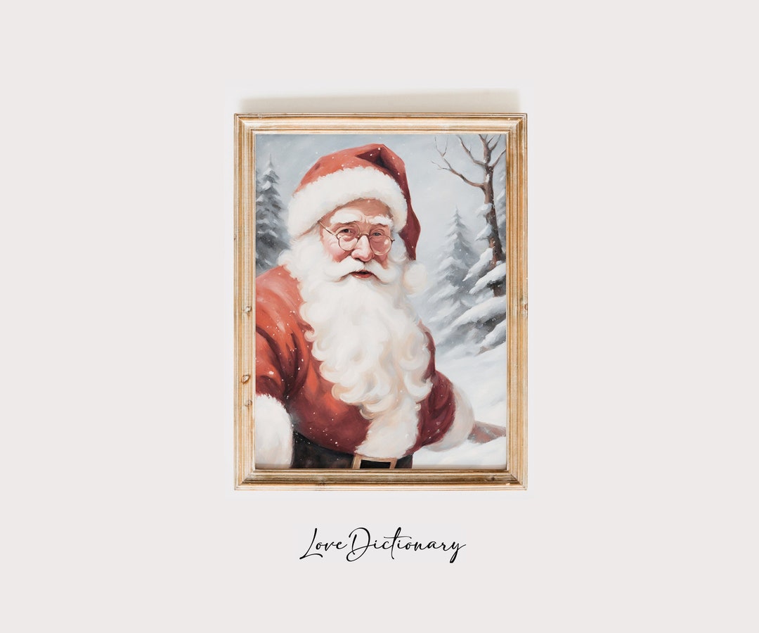 Weihnachtsdeko Weihnachtsmann Stillleben Weihnachtsdeko Etsy.de
