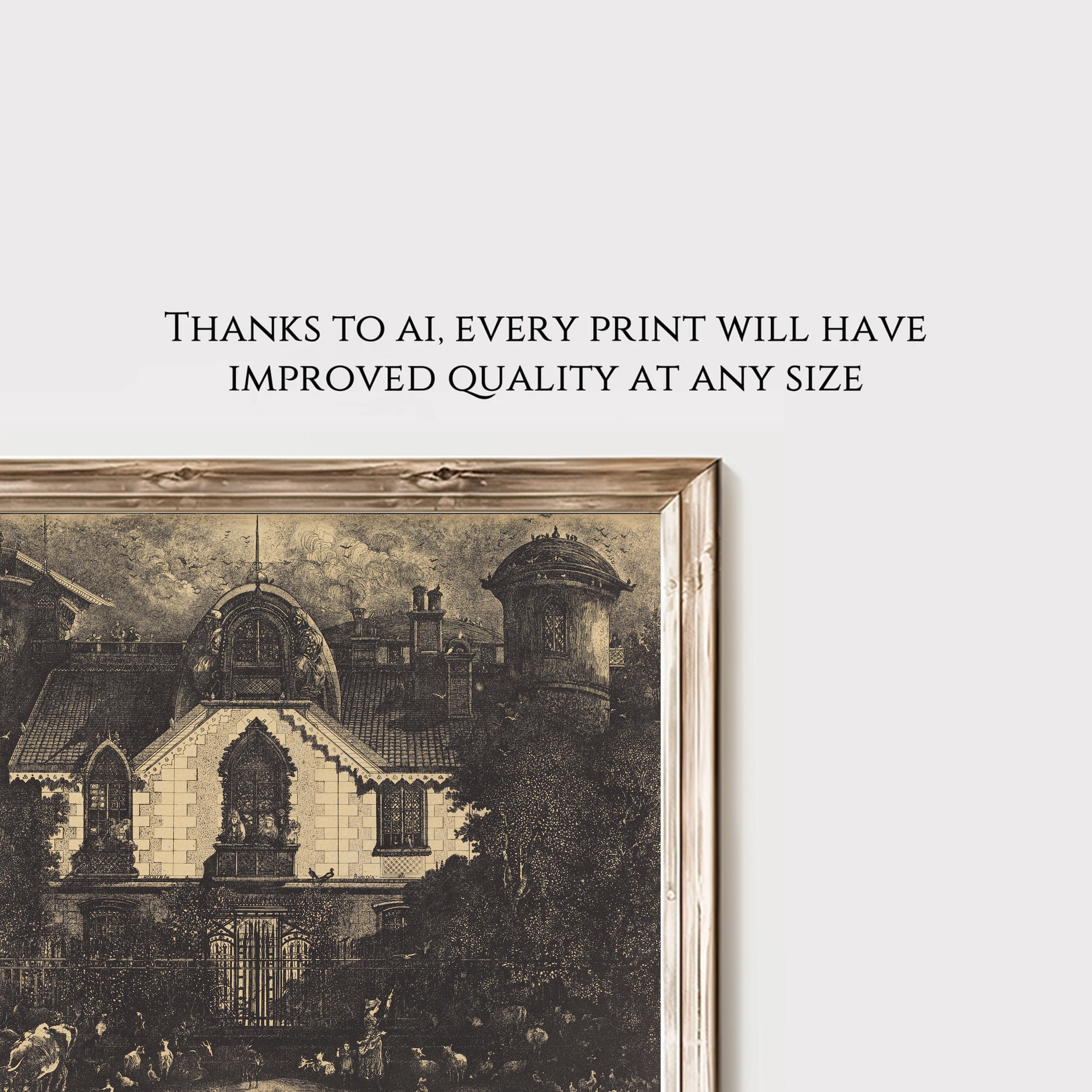 Dark Academia Gallery Wall Art Set, Moody Cottagecore Prints (digital ...