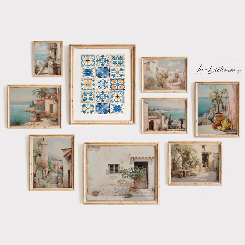 Mediterranean Wall Art - Etsy
