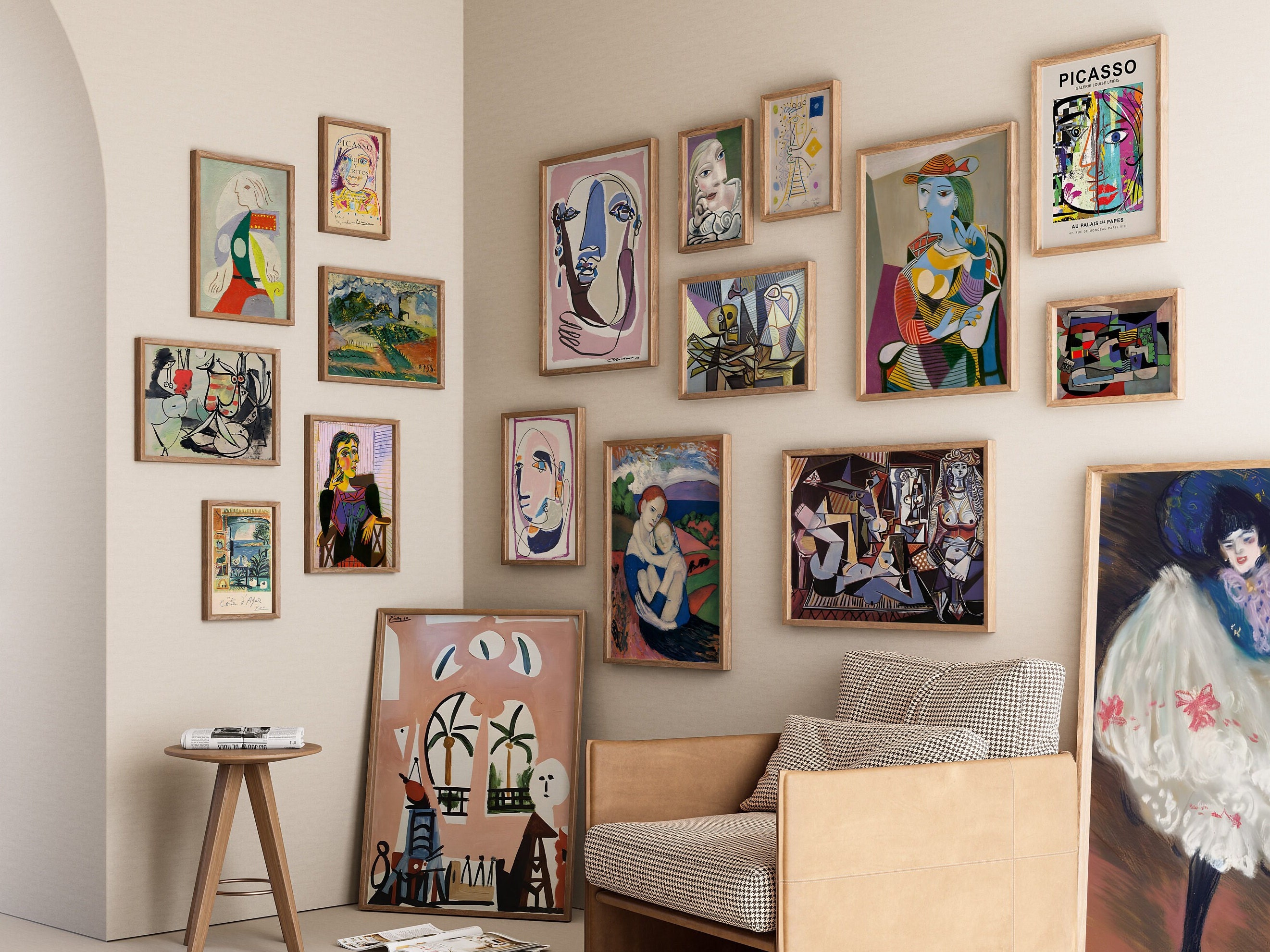 Picasso Set of 160 Prints, Picasso Printable Download, Abstract