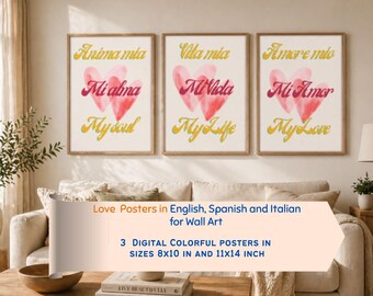 Amore Mio: toon je liefde in het Italiaans, Engels en Spaans digitale download.