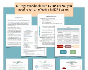 EMDR Practitioner Resource Workbook: Step-by-Step Guide with Templates, Scripts, and Resources to use with clients.