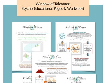 Window of Tolerance, Self-Regulation, Autonomic Nervous System, Polyvagal