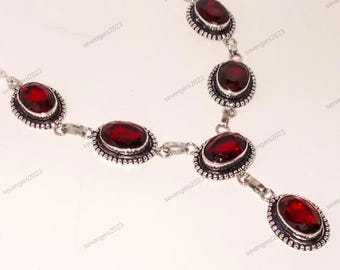 Collier élégant avec pierres précieuses morganite - Bijoux en