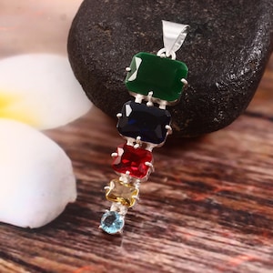 Green Onyx Pendant, Handmade Pendant, 925 Sterling Silver Pendant, Gift For Her/Him, Anniversary Gift, Gemstone Pendant, Birthday Gift