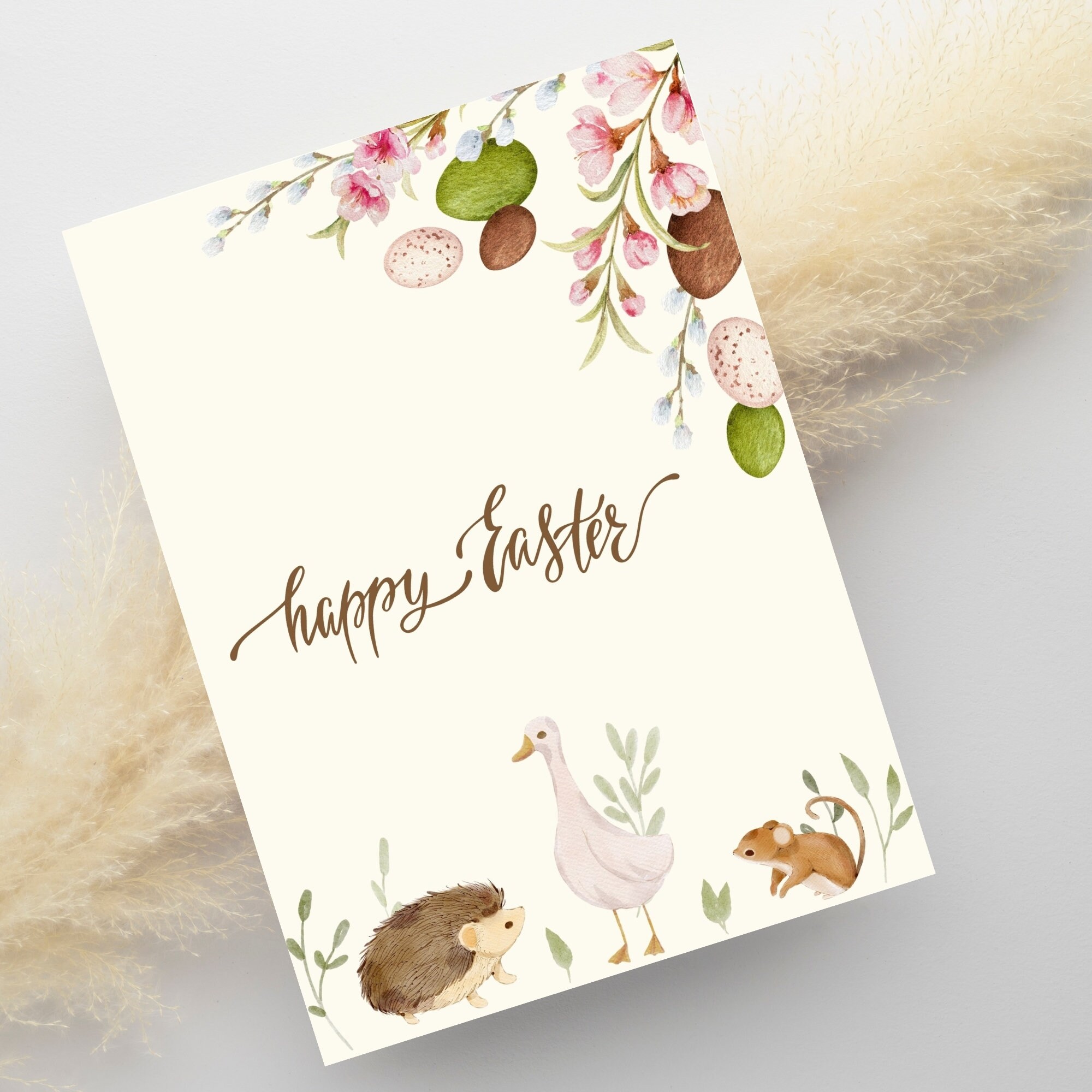 HAPPY EASTER Printable Card Printable Easter Wishes Easter Greeting HAPPY EASTER Printable Card Printable Easter Wishes Easter Greeting