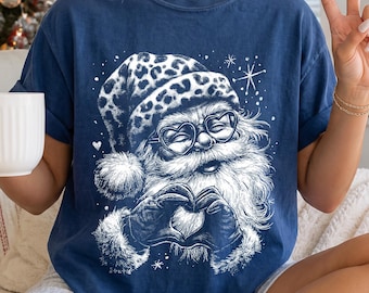 Santa Claus Comfort Colors® T-shirt, Magical Christmas Shirt, Santa Believe Sweatshirt