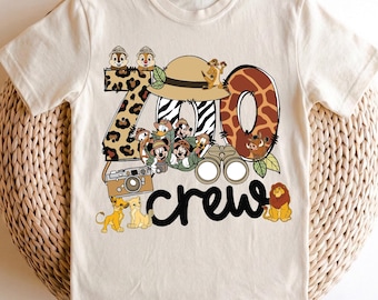 Zoo Crew T-shirt, Aniaml Kigdom Tee, Zoo Birthday Shirt, Wild Animal Shirt, Zoo Kids Tee, Animal Keeper Shirt, Zoo Trip Shirt