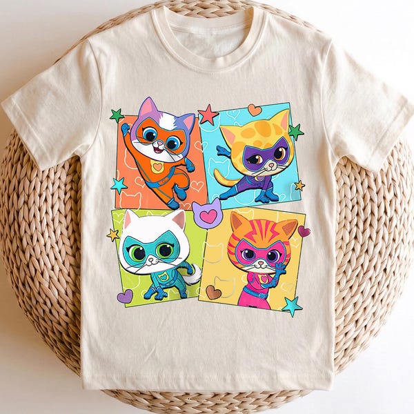 Super Cats Shirt, Girls Trip Shirt,  Kids Shirt