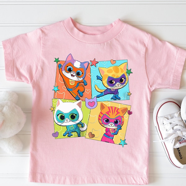 Disney Super Kitties Shirt, Custom Super Kitties Shirt, Super Kittie Buddy Bitsy Ginny Sparks Hero Shirt, Disney Kitties Shirt