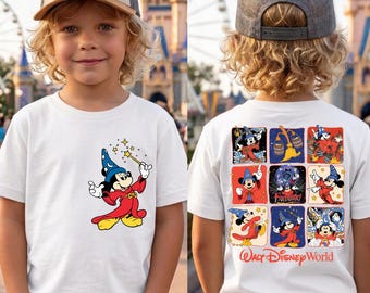 Fantasia T-Shirt, Magic Trip Shirt, Fantasia Sorcerer T-Shirt, Fantasmic Tee, Park Trip Boy Shirt, Theme Park Men Shirt