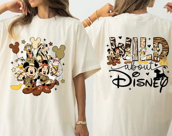 Animal Kingdom Shirt, Mickey Safari Shirt, Lion King Disney Wild Trip Shirt, Mickey And Friends Wild Shirt, Wild About Disney Shirt