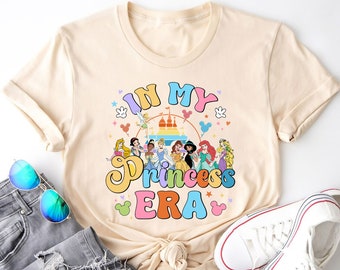 In My Princess Era Shirt, Girls Princess Shirt, Disneyland Princess Shirt, Girl's Disney Shirt, Disney World Princess, Disney Besties