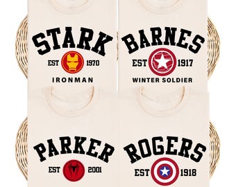 Avengers Superhero Shirt, Ironman T-Shirt, Spiderman Sweatshirt, Captain America Tee, Winter Soldier Hoodie, Barnes and Rogers Sweater