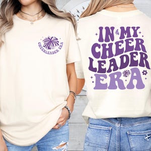 In My Cheerleader Era Shirt, Girls Cheer Tee, Cheerleading Sweatshirt, Cheer Mom Gifts, Cheer Era Tee, Cheerleader T-Shirt