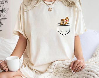Chip and Dale Pocket Shirt, Chipmunks Shirt, Double Trouble Sweatshirt,  Shirts,  Squirrel Shirt