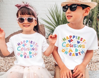 Happiest Cousins On Earth Shirt,  Cousin Crew Shirt,  Family Trip 2026 Shirt,  Happiest Cousin Shirts