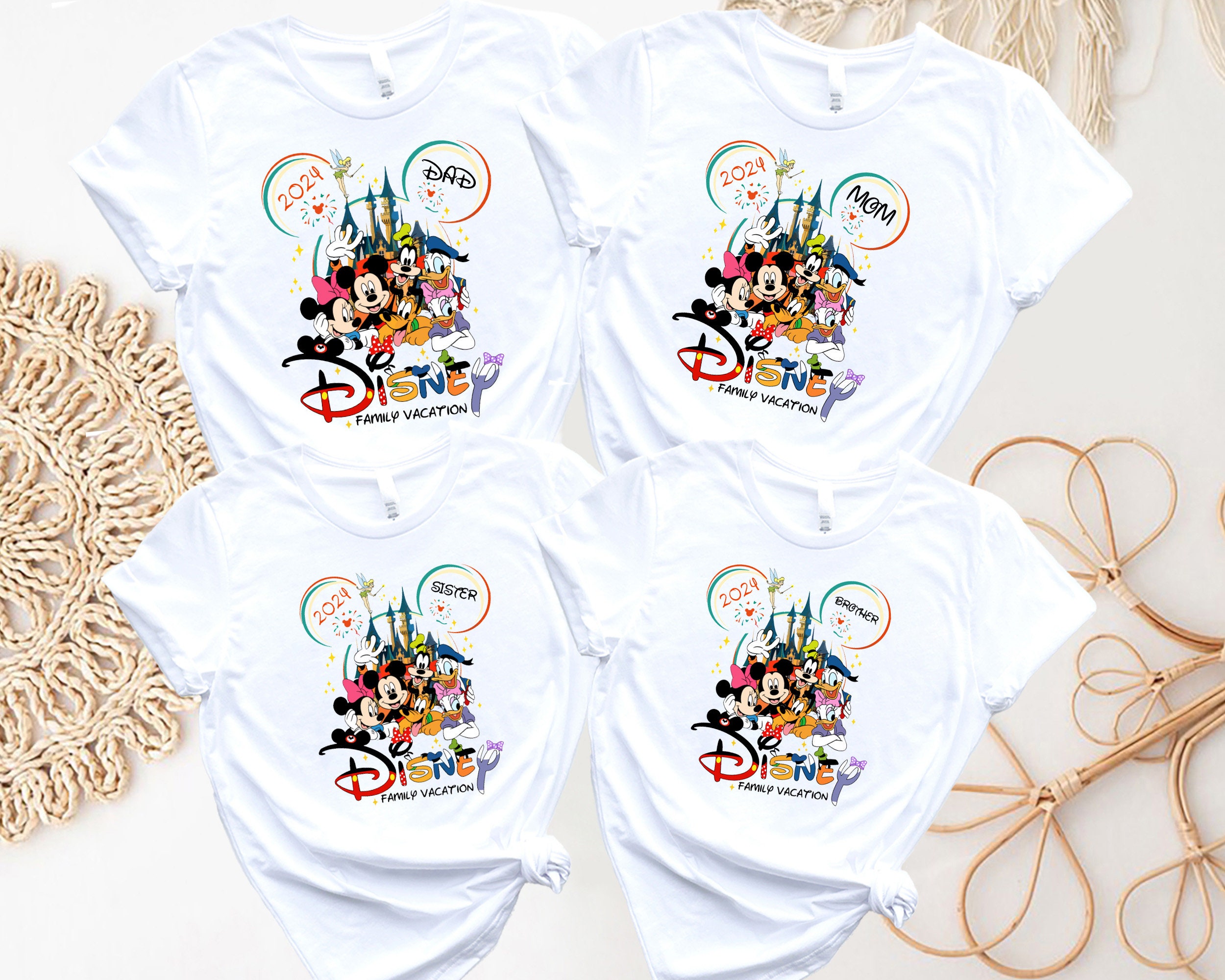 Discover Custom Disney Family Shirts Mickey Minnie Mouse Shirt