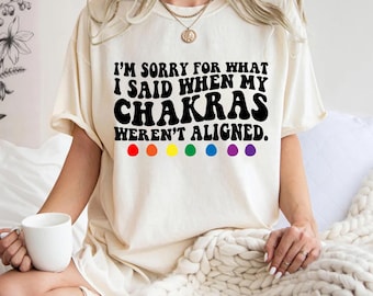 Yoga Shirt, Meditation Shirt, Spiritual Shirt, Yoga Class Shirt, Yoga Teacher Shirt, Yoga Instructor Shirt, Yoga Shirt, 7 Chakra Shirt