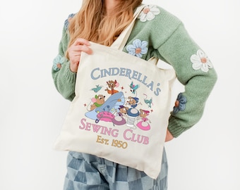 Sewing Club Tote Bag, Tailor Tote Bag, Trip Tote Bag