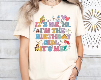 Birthday Princess Shirt, I'm The Birthday Girl T-Shirt