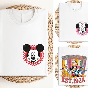 Mickey & Friends Shirt, Disney Family Trip T-Shirt, Donald Daisy Duck Tee, Goofy Pluto Dog Hoodie, Disneyland Mickey and Co Sweatshirt