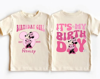 Birthday Girl Shirt,  Custom Birthday T-Shirt, It's My Birthday Tee, Kids Birthday Party Sweatshirt, WDW Birthday Trip Hoodie
