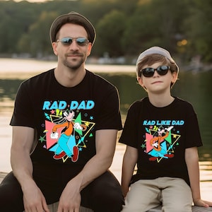 Goofy Dad T-Shirt, Disney Daddy and Son Shirts, Father and Son Disneyland Trip Tee, Daddy Daughter Tees, Disneyworld Father&#39;s Day Sweatshirt