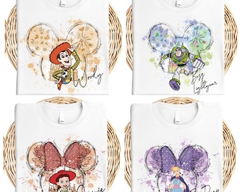 Toy Story Shirt, Buzz Lightyear Sweatshirt, Slinky Dog Tee, Rex and Jessie Shirt, Sheriff Woody Shirt, Mickey Head Shirt, Disney Trip Shirt