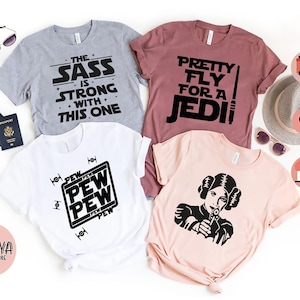 Galaxy Matching Shirt, Darth Vader Tee, Grogu Shirt, Sith Lords Shirt, Mandalorian Shirt,Chewbacca Shirt, Princess Leia Shirt, BB-8 Shirt