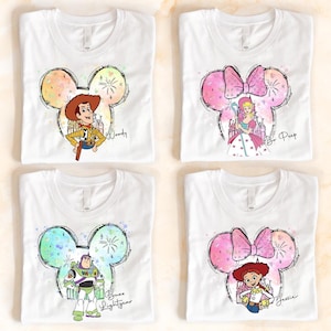 Toy Story Shirt, Buzz and Bo Peep Shirt, Disneyland Trip Shirt, Disney Couple Shirt, Toy Story Family Tee, Buzz Lightyear Shirt, Mickey Head