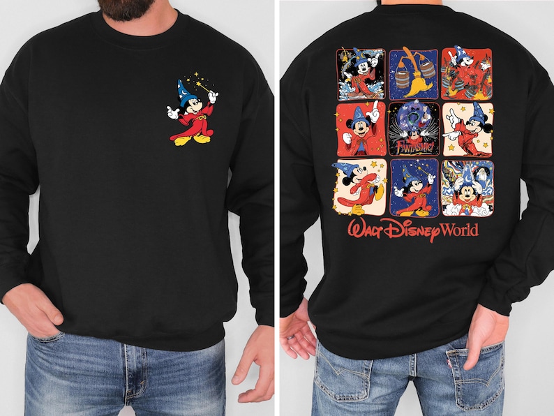 Disney Fantasia T-Shirt, Mickey Mouse Magic Shirt, Fantasia Sorcerer Tshirt, Fantasmic Tee, Disney Trip Shirt, Magic Kingdom Shirt