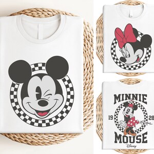 Retro Mickey and Friends Shirt, Disney Trip T-Shirt, Minnie Retro Sweater, Daisy Donald Duck Tee, Goofy Dog Gift, Disneyland Matching Tees