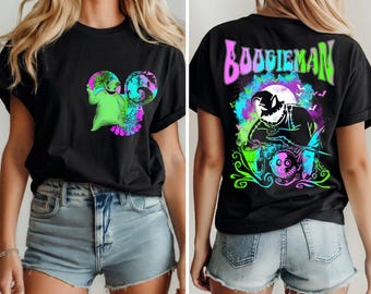 Disney Boogie-sweater, The Boogie-shirt, Oogie Halloween-T-shirt, Disney Oogie Mickey-T-shirt, Trick or Treat-zweet