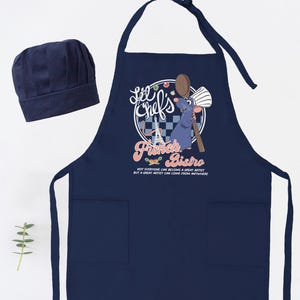 Ratatouille Family Apron, Anyone Can Cook Kitchen Mom Gifts, Chef Mouse Couple Apron, Apron For Dad, Little Chef Remy Apron for Kids