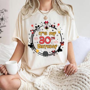 Epcot Birthday Shirt, Disney 30th Birthday Tee, WDW Birthday Trip T-shirt, My Thirty Birthday Sweatshirt, It&#39;s My Birthday Tee