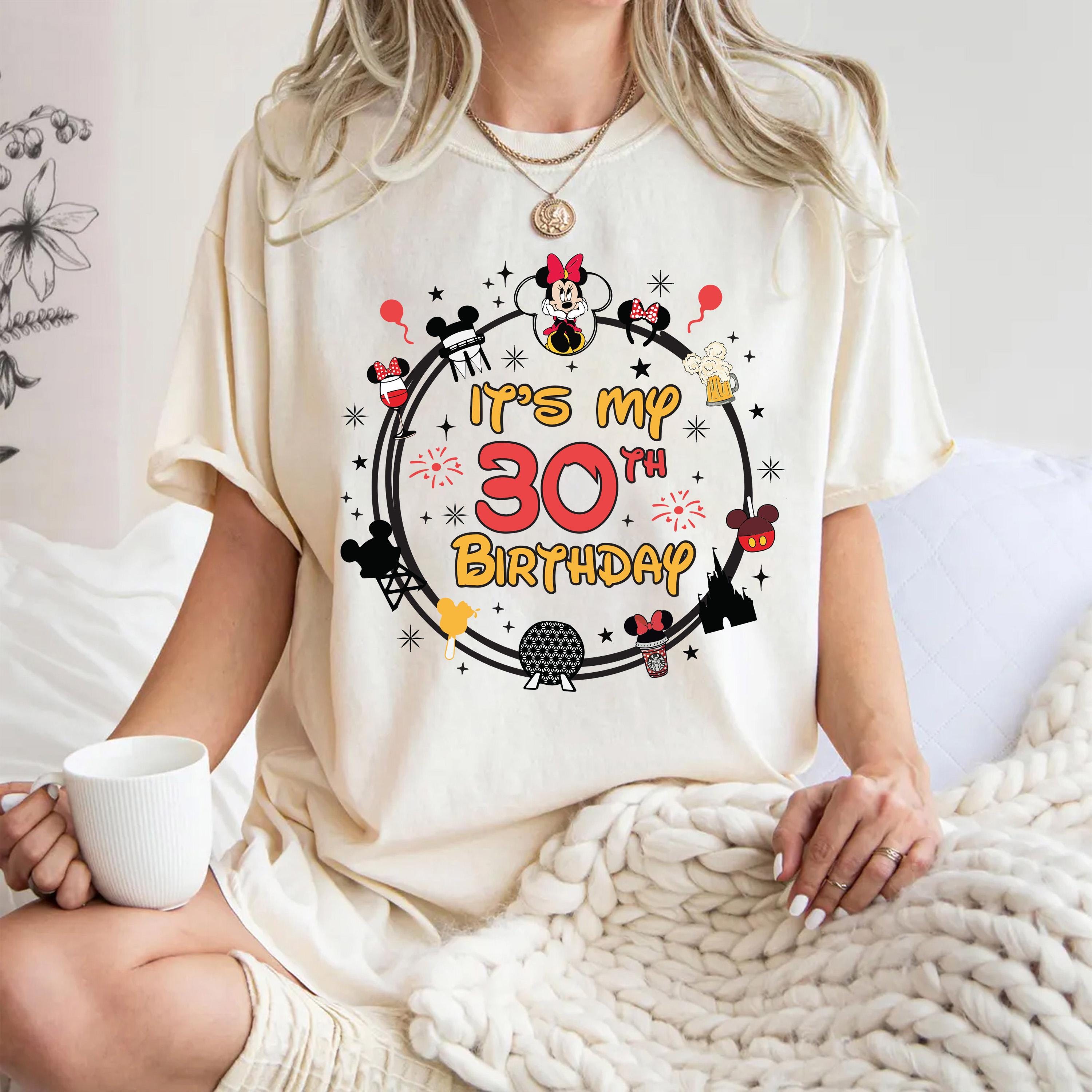 Mickey Shirt 30th Birthday Disney Shirt Disneyworld 30th Birthday