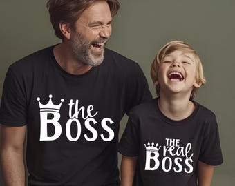 Family Humor Shirt, Father and Daughter T-Shirt, Funny Dad Tee, Sarcastic Family Matching Sweat, Daddy and Me Crewneck, Father's Day Gift