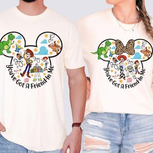 Toy Story Shirt, Disney Jessie and Woody T-Shirt, Disney Trip Sweatshirt, Mickey Head Besties Tee, You&#39;ve Got A Friend In Me Pullover