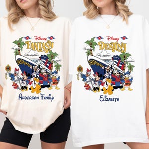 Disney Familie Cruise Shirts, Benutzerdefinierte Mickey Wonder Cruise T-Shirt, passende Cruising T-Shirts, Minnie Cruise Trip T-Shirt, Disneyland Adventure Sweat
