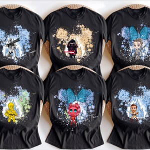 Disney Star Wars Shirt, Darth Vader Sweatshirt, Mandalorian Tee, Death Star Shirt, Baby Yoda T-shirt, Mickey Castle Shirt, Chewbacca Shirt