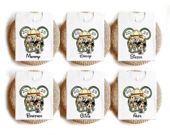 Custom Animal Kingdom Family Shirt, Safari Matching Tees, Wild Trip Shirt, Family Zoo Trip Sweatshirt