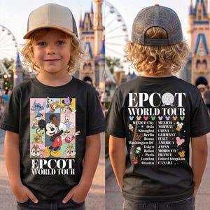 World Tour Shirt, World Traveler T-Shirt