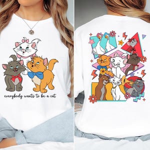 The Aristocats Tee, Disney Marie Cat Shirt, Berlioz Toulouse T-Shirt, Duchess Cat Hoodie, Disneyland Cats Tees, Cat Lovers Gift